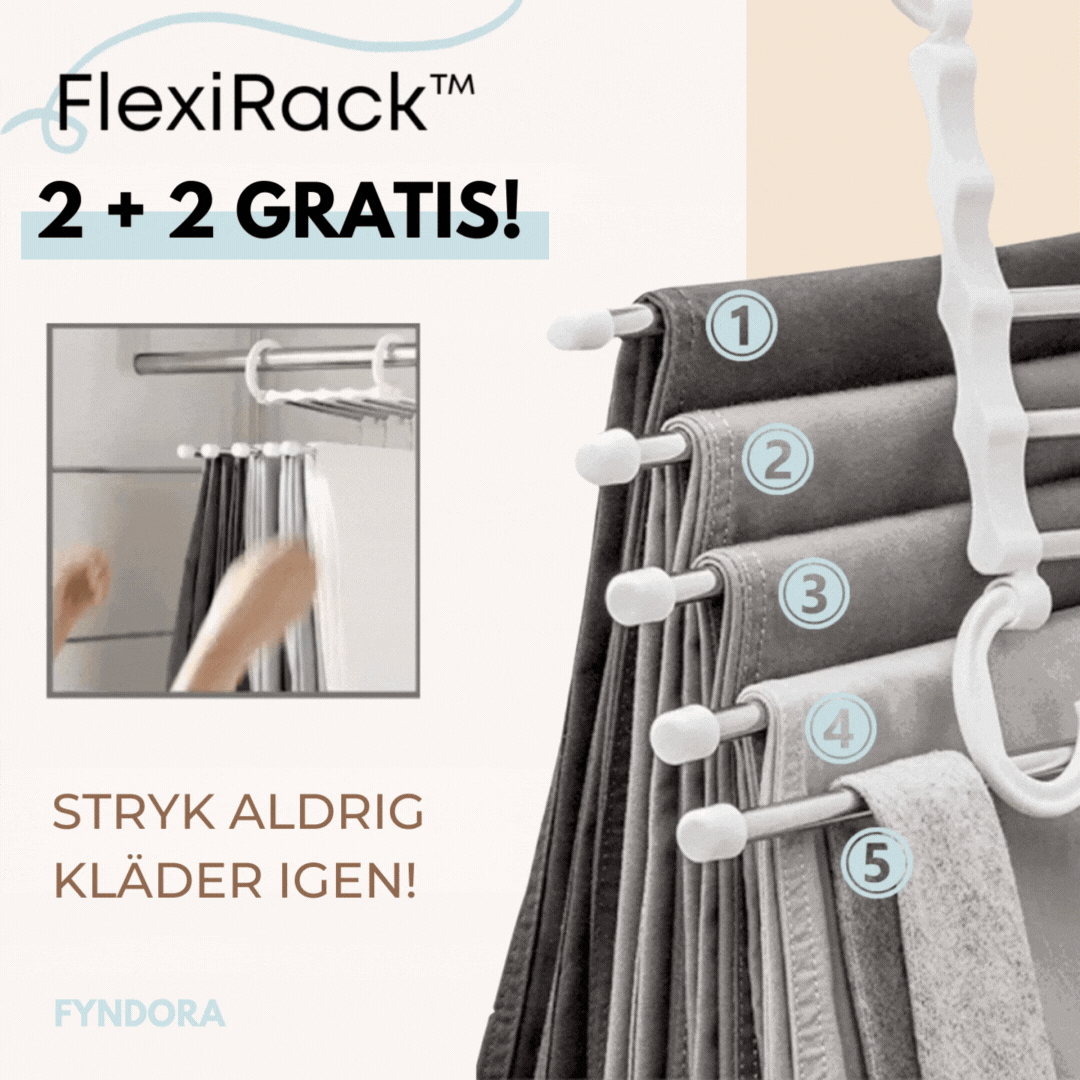 FlexiRack™ - För en organiserad garderob